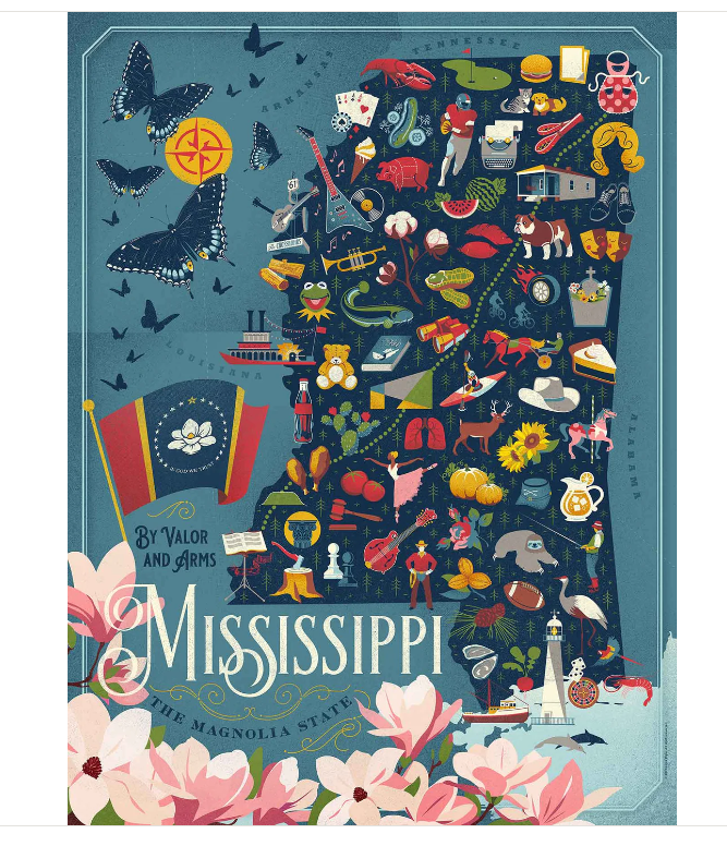 State of Mississippi Puzzle