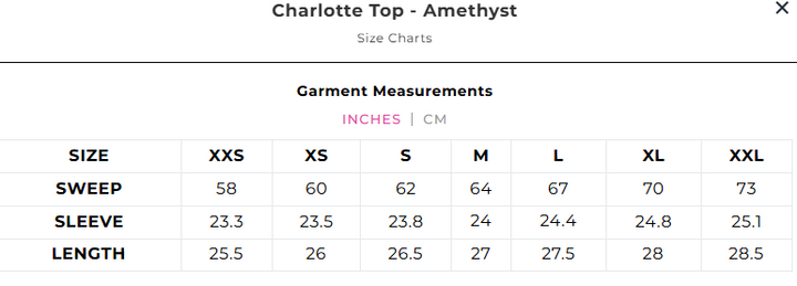 Emily McCarthy Charlotte Top - Amethyst