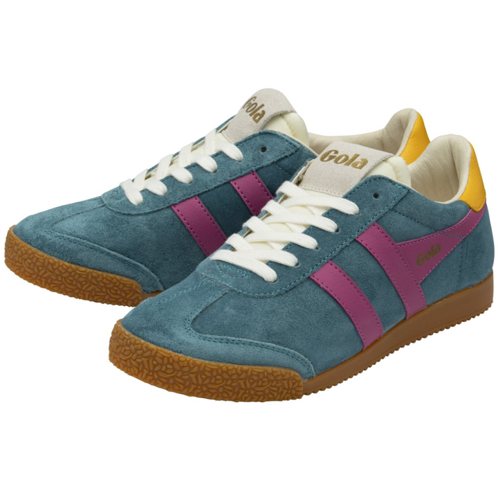 Gola Women's Elan Sneakers - Peacock/Fushia/Sun