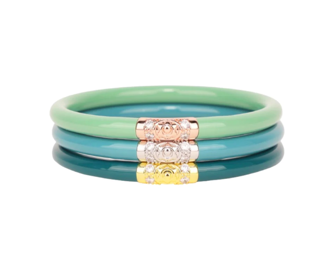 BuDhaGirl Three Kings All Weather Bangles - Fjord - Gabrielle's Biloxi