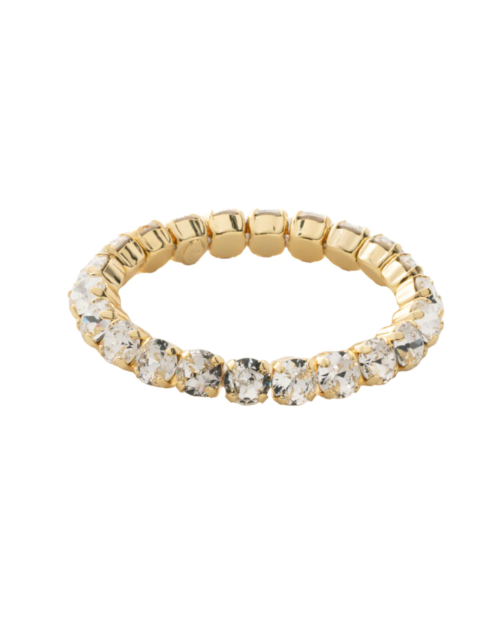 Sorrelli Sienna Stretch Bracelet - Crystal - Gabrielle's Biloxi