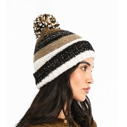 Molly Bracken Knitted Hat - Khaki - Gabrielle's Biloxi