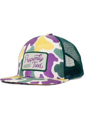 Properly Tied Boys Sportsman Trucker Hat - Mardi Gras Camo - Gabrielle's Biloxi