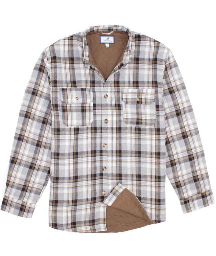 Properly Tied Cypress Shirt Jacket - Barnwood - Gabrielle's Biloxi