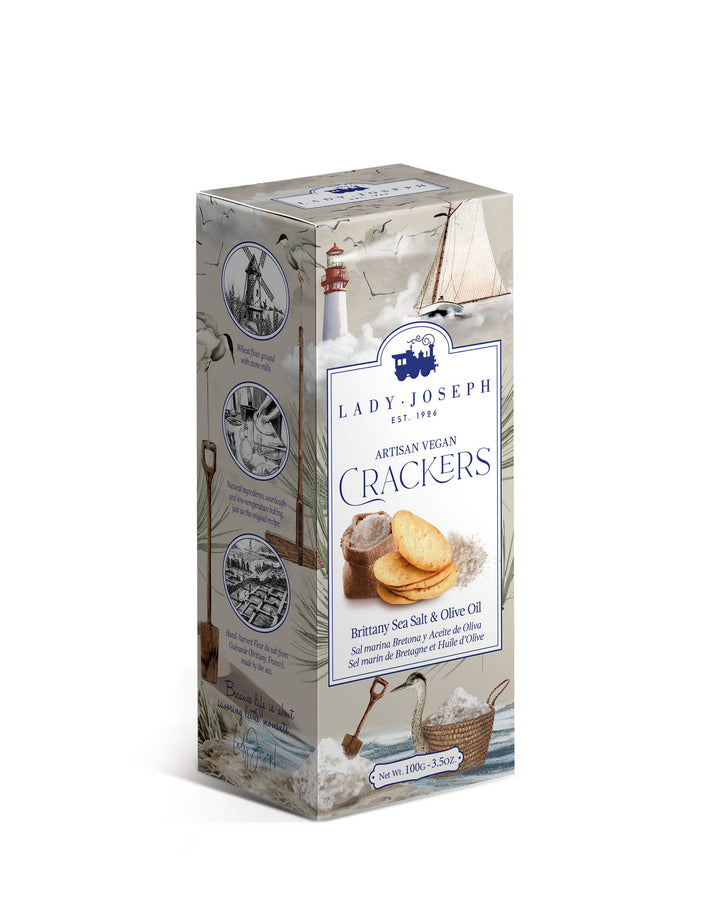 Crackers with Brittany Sea Salt & Olive Oil