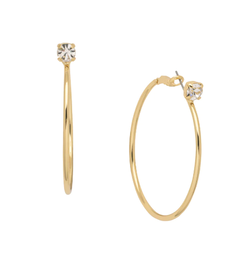 Sorrelli Serafina Hoop Earrings - Crystal - Gabrielle's Biloxi