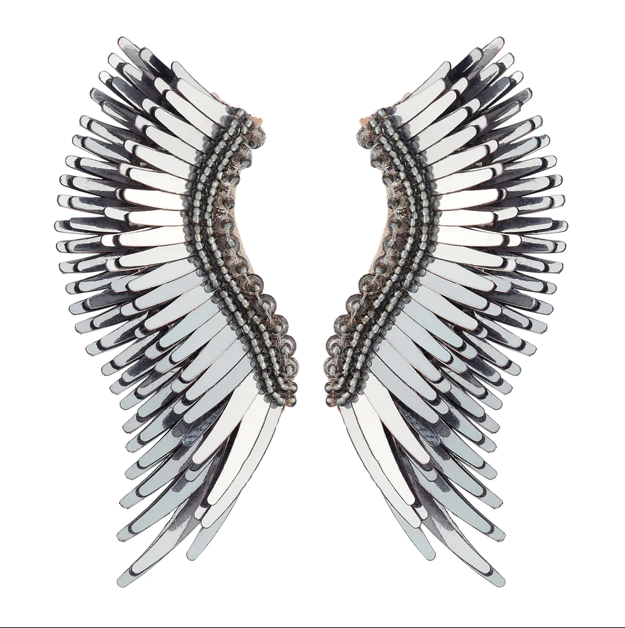 Mignonne Gavigan Midi Madeline Earrings - Gunmetal - Gabrielle's Biloxi