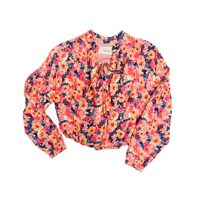 Tween Front Tie Top - Multi - Gabrielle's Biloxi