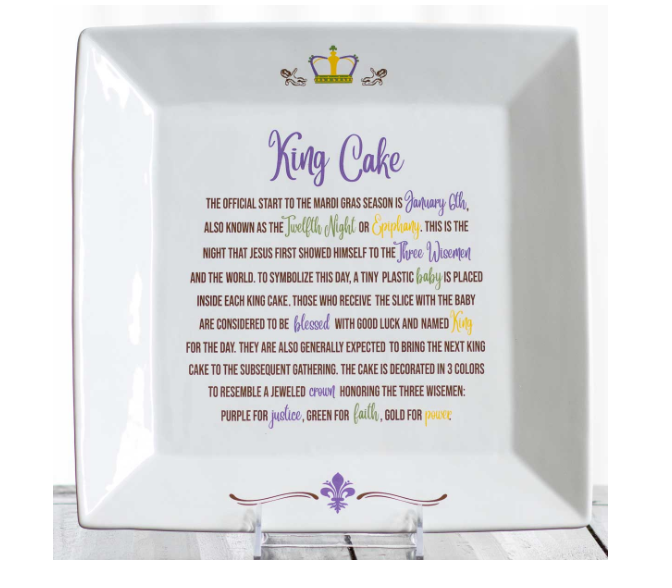 Story of the King Cake Platter - Gabrielle's Biloxi