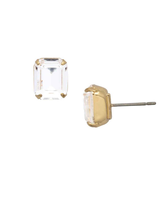 Sorrelli Octavia Stud Earrings - Crystal - Gabrielle's Biloxi