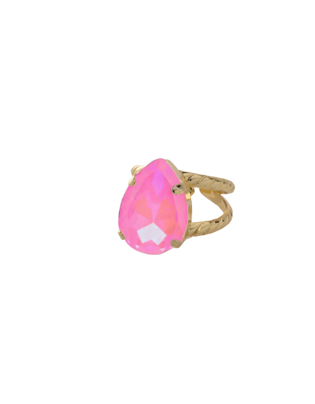 Sorrelli Eileen Statement Ring - Electric Pink - Gabrielle's Biloxi