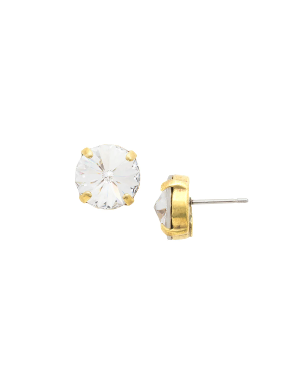 Sorrelli Radiant Stud Earrings - Crystal - Gabrielle's Biloxi