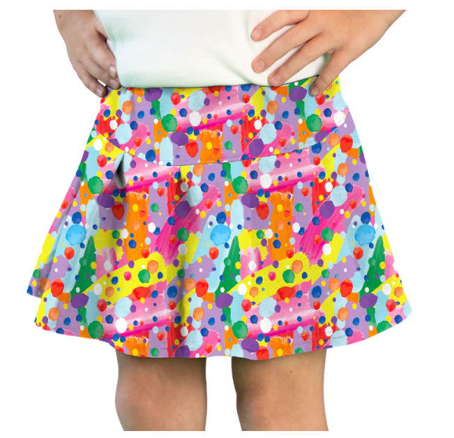 Girls Tennis Skort - Seeing Dots - Gabrielle's Biloxi