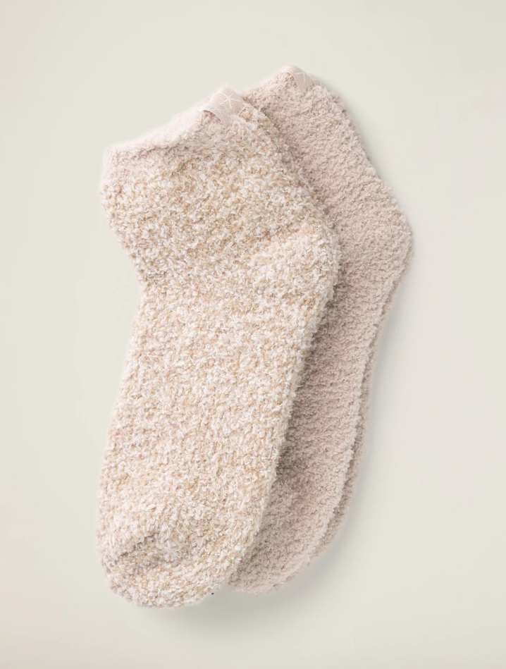 Barefoot Dreams Cozychic Tennis Socks (2 Pair) - Stone Multi - Gabrielle's Biloxi