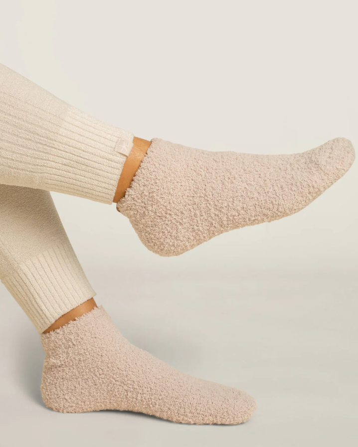 Barefoot Dreams Cozychic Tennis Socks (2 Pair) - Stone Multi - Gabrielle's Biloxi