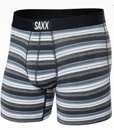 Saxx Kinetic HD Boxer Brief Cool Blue Feed Stripe