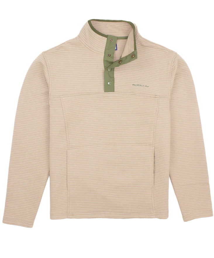 Properly Tied Ridgeway Pullover - Walnut - Gabrielle's Biloxi