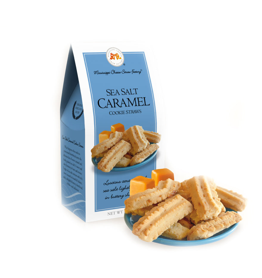 Sea Salt Caramel Cookie Straws - Gabrielle's Biloxi