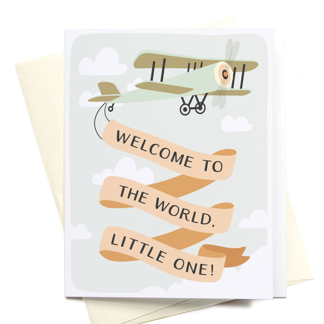 Welcome to the World, Little One! Greeting Card - Gabrielle's Biloxi