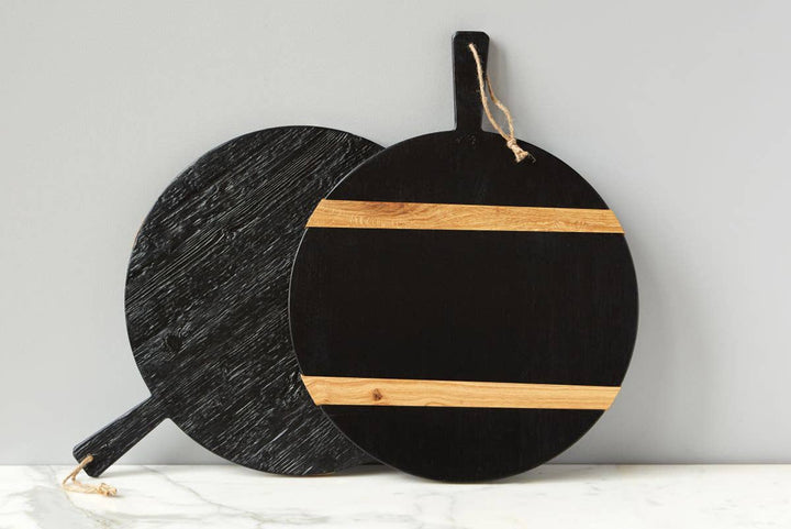 Etu Black Round Mod Charcuterie Board, Medium - Gabrielle's Biloxi