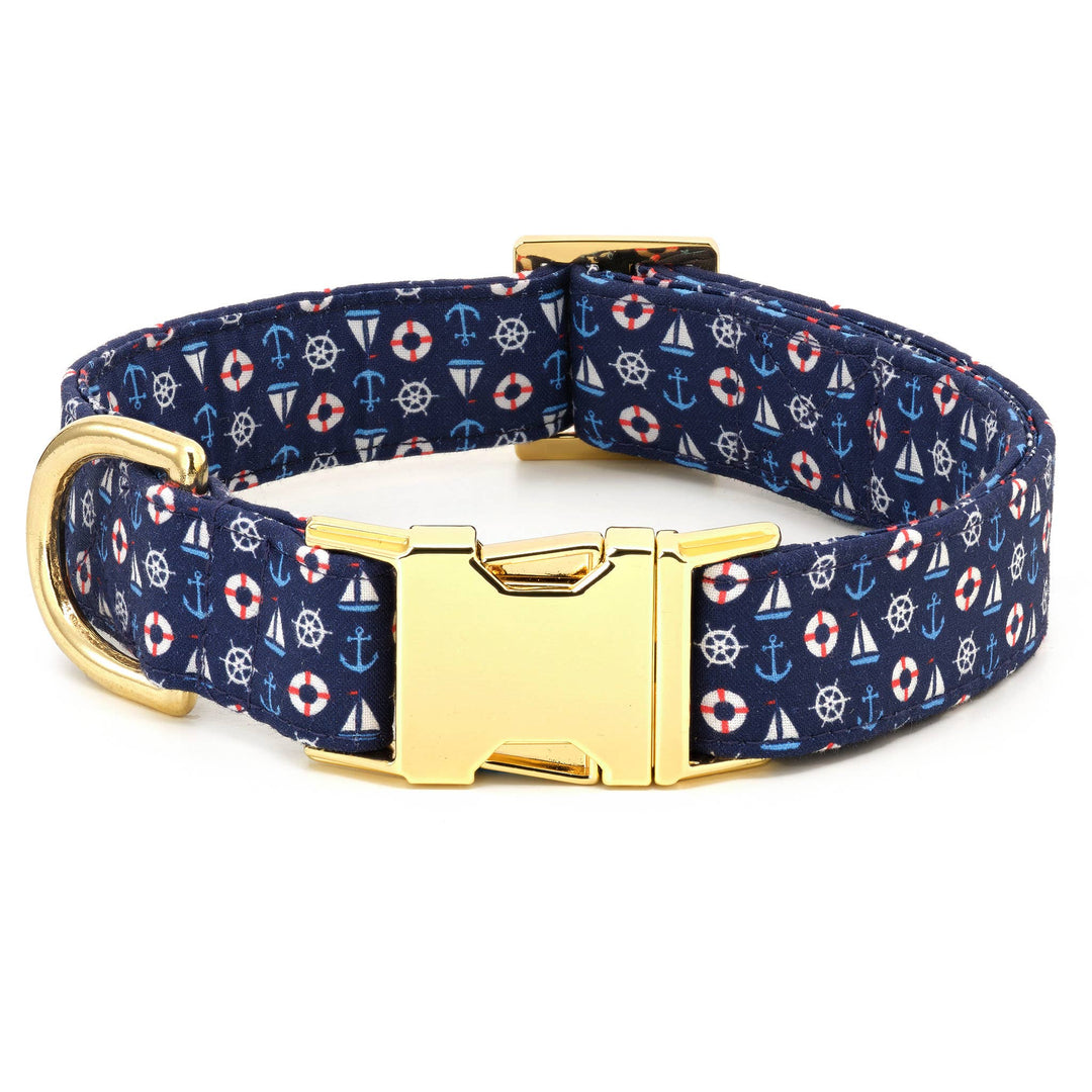 Sail Away Dog Collar - Gabrielle's Biloxi