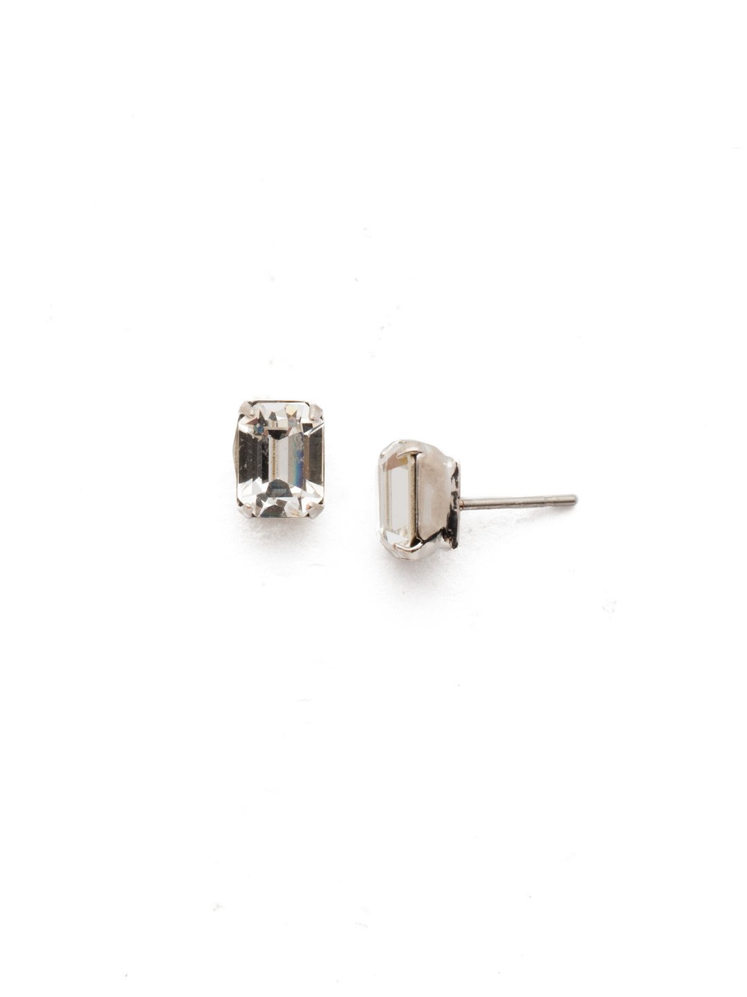 Sorrelli Mini Emerald Cut Stud Earring - Gabrielle's Biloxi