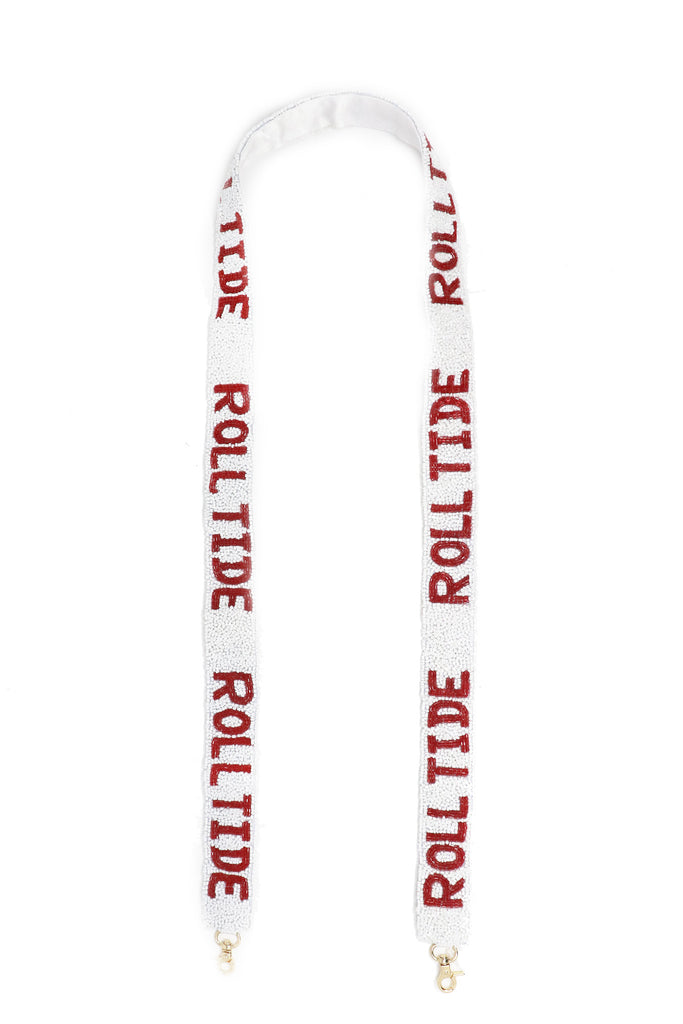 University of Alabama Roll Tide Beaded Purse Strap Game Day