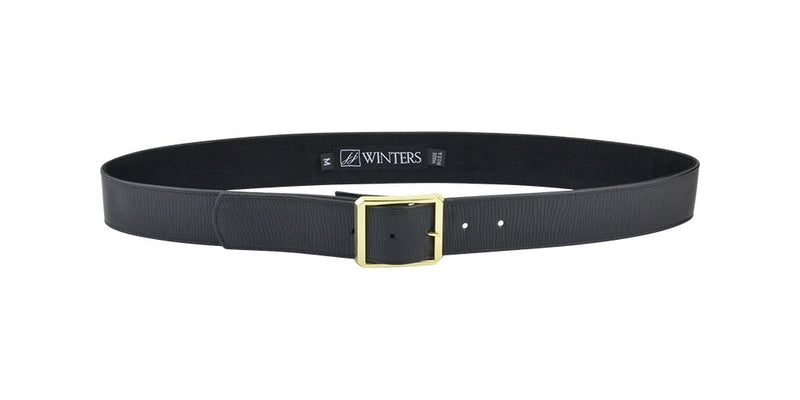 JJ Winters Belt - Black Lizard / Gold | Gabrielle's Biloxi