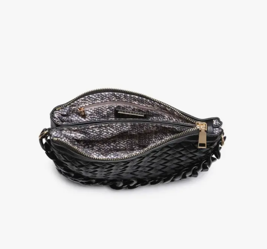 Tempie Crossbody - Black - Gabrielle's Biloxi