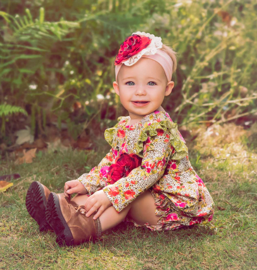 Haute Baby Wild Bloom Bubble Romper - Gabrielle's Biloxi