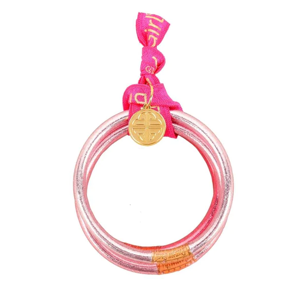 BuDhaGirl Carousel Pink All Weather Bangles - Gabrielle's Biloxi