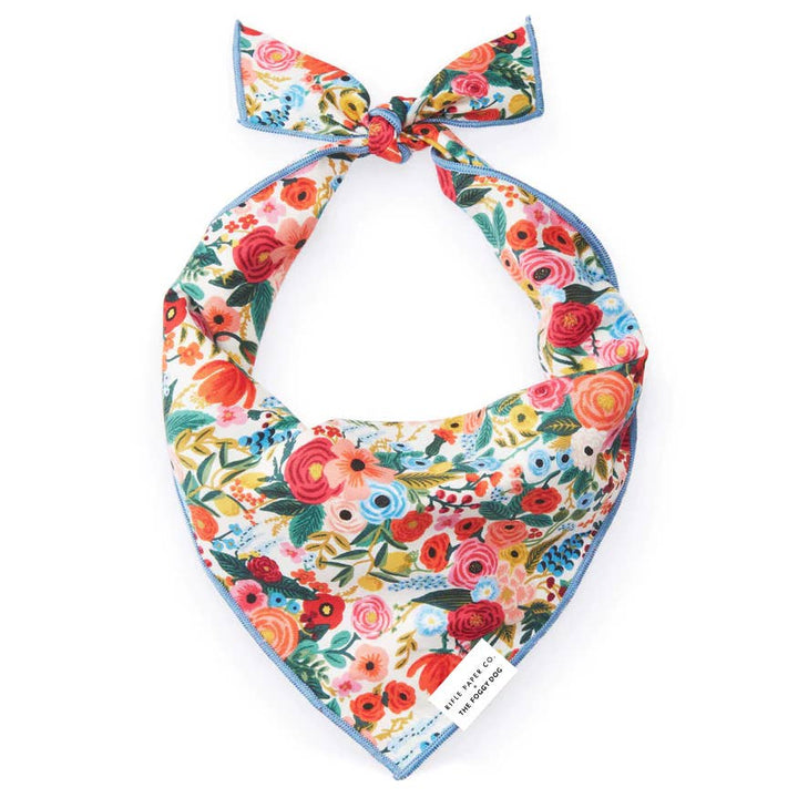 Rifle Paper Co. x TFD Garden Party Spring Dog Bandana - Gabrielle's Biloxi