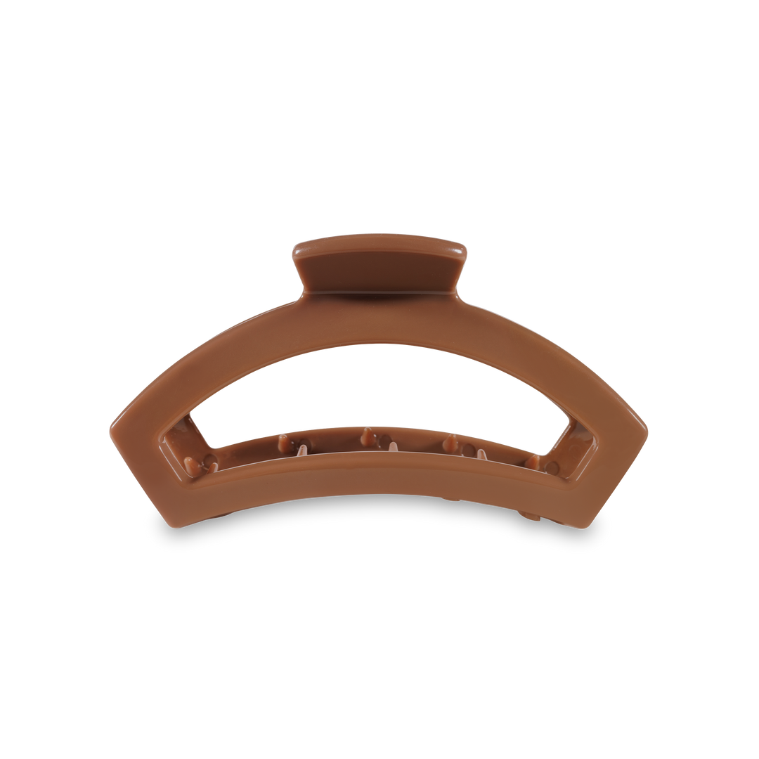 Open Caramel Medium Hair Clip - Gabrielle's Biloxi