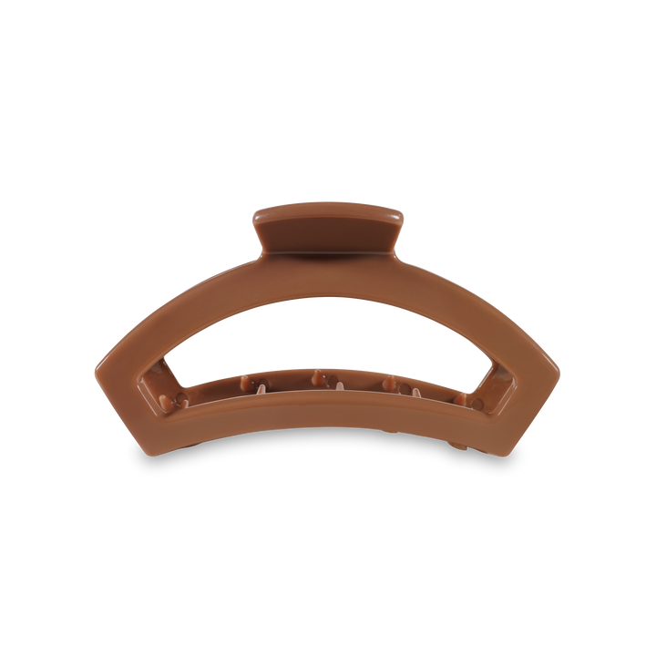 Open Caramel Medium Hair Clip - Gabrielle's Biloxi