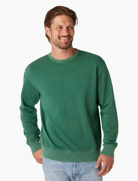 Fair Harbor The Saltaire Crewneck-Coastal Green - Gabrielle's Biloxi