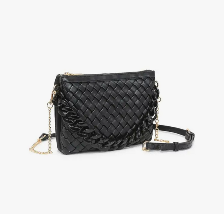 Tempie Crossbody - Black - Gabrielle's Biloxi